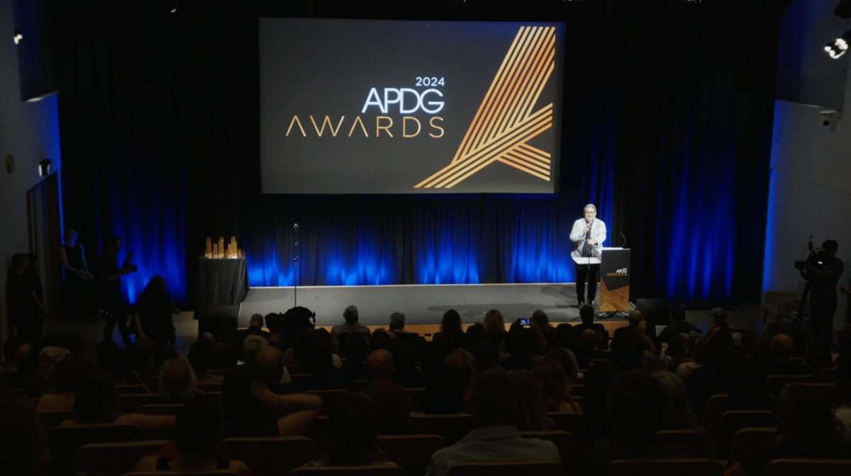 Audience view for APDG awards night