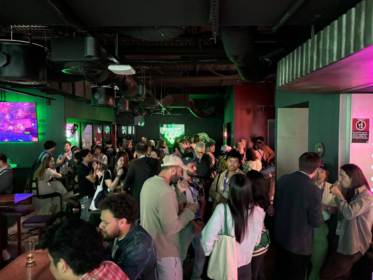 Busy networking event for filmmakers at SXSW